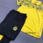 پولوشرت شلوار دورتموند زرد مشکی+A اریجینال 2021-Puma