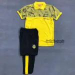 پولوشرت شلوار دورتموند زرد مشکی+A اریجینال 2021-Puma