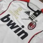 لباس سفید کلاسیک میلان 2007 فینال لیگ قهرمانان -اریجینال-Adidas