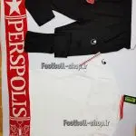 ‎پولوشرت شلوار سفید مشکی اریجینال 1399 پرسپولیس-اصل UhlSport