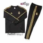 سویشرت شلوار درجه یک مشکی(بچه گانه) 2020 رئال مادرید-Adidas
