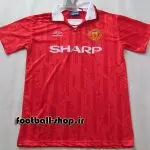 لباس کلاسیک اوریجینال قرمز 1993/94منچستریونایتد-Adidas
