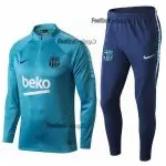 ‎ست سویشرت شلوار حرفه ای آبي سرمه ای اورجینال 2020 بارسلونا-Nike