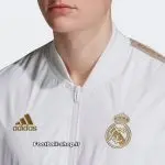 گرمكن شلوار سفیدمشكي +A اورجینال 2020 رئال مادرید-Adidas