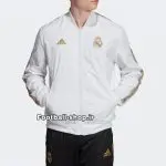 گرمكن شلوار سفیدمشكي +A اورجینال 2020 رئال مادرید-Adidas