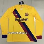 ‎پيراهن دوم آستين بلند اورجینال درجه يك 2019-2020 بارسلونا-بی نام-Nike