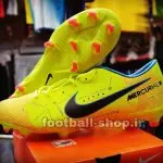 کفش استوک فوتبال اورجینال های کپی نایک مرکوریال 2018 ( زرد)