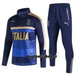 سویشرت شلوار حرفه ای سرمه ای طلایی اورجینال ایتالیا-Puma