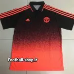 پولوشرت منچستريونايتد مشكي نارنجي اريجينال-آديداس
