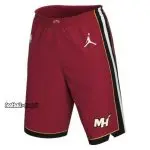 ست رکابی و شلوارک بسکتبال میامی هیت قرمز اريجينال -بم آدبایو 13-جردن