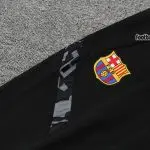 ست پولوشرت شلوار بارسلونا مشکی +A اریجینال 2022-نایکی