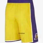 ست رکابی و شلوارک بسکتبال لیکرز زرد-لبران جیمز 6اريجينال-نایکی