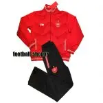 ست گرمکن شلوار حرفه ای قرمزمشکی اریجینال پرسپولیس 2018/19-LINING