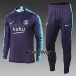 ست سویشرت شلوار حرفه ای سرمه ای آبی اورجینال بارسلونا-Nike