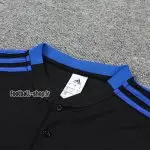 ست پولوشرت شلوار رئال مادرید مشکی +A اریجینال 2022-آدیداس