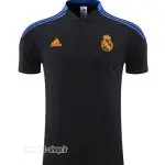 ست پولوشرت شلوار رئال مادرید مشکی +A اریجینال 2022-آدیداس