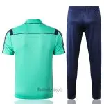 ‎پولوشرت شلوار سبزسرمه ای اورجینال رئال مادرید-Adidas