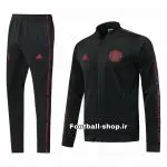 ‎گرمكن شلوار حرفه ای مشكي اورجینال 2020 منچستريونايتد-Adidas