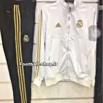 ‎گرمكن شلوار سفيد مشكي اورجینال 2020 رئال مادريد-Adidas