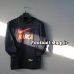 هودی کلاه دارحرفه ای سرمه ای اورجینال 2019 بارسلونا-Nike