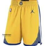 رکابی و شلوارک بسکتبال گلدن استیت زرد-استیفن کری 30-نایکی