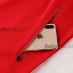 گرمكن شلوار قرمز سرمه ای اورجینال یورو 2021 اسپانیا-Adidas