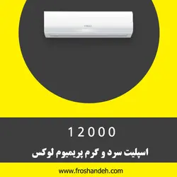 خرید،قیمت و مشخصات اسپلیت سرد و گرم پریمیوم لوکس مدل 12000| در فروشگاه فروشنده.