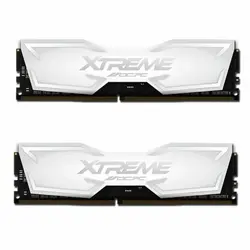 رم او سی پی سی XT II 16GB 8GBx2 3200MHz CL16 White DDR4