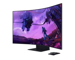 مانیتور گیمینگ 55 اینچ خمیده سامسونگ Odyssey Ark LS55BG970N