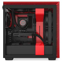 کیس گیمینگ NZXT H710 Matte Black/Red