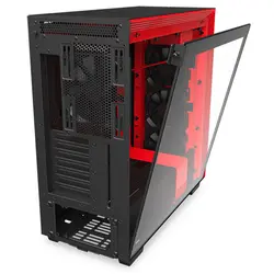 کیس گیمینگ NZXT H710 Matte Black/Red