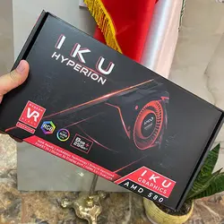 کارت گرافیک IKU AMD RADEON RX 580 8G RGB
