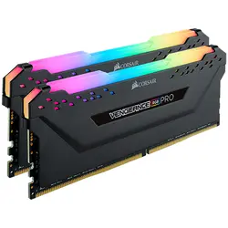رم کورسیر VENGEANCE RGB PRO 16GB 8GBx2 3200MHz CL16 Black