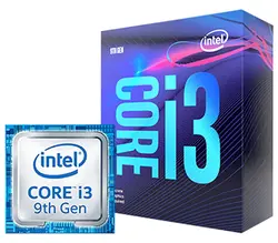 پردازنده اینتل با باکس CORE i3-9100F Coffee Lake