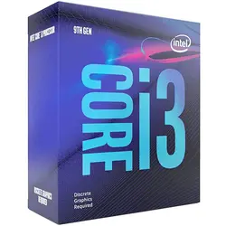 پردازنده اینتل با باکس CORE i3-9100F Coffee Lake