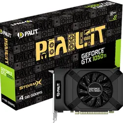 کارت گرافیک پلیت GTX 1050 Ti StormX 4G