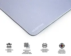 ماوس پد مخصوص بازی اسکپتر مدل OPAL TITANIUM