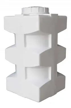 مخزن پلی اتیلن سه لایه 500 لیتری مکعبی عمودی طبرستان