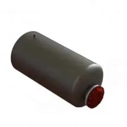 منبع کویل دار 1200 لیتری افقی با ورق 6 | گرم لوکس