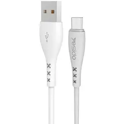 کابل شارژ سیلیکونی USB به microUSB یسیدو مدل CA26