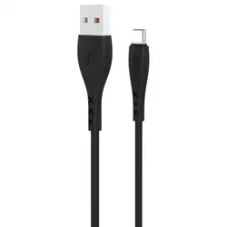 کابل شارژ سیلیکونی USB به microUSB یسیدو مدل CA26