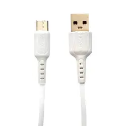 کابل شارژ سیلیکونی USB به MicroUSB (اندروید) موسوری (MOSSORY) مدل M101V طول 1 متر