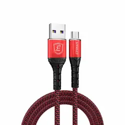 کابل فست شارژ ابریشم USB به MicroUSB اپیمکس مدل EC-07