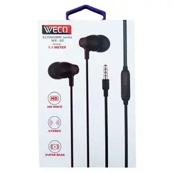 هندزفری سیم دار ویکو مدل WE-02