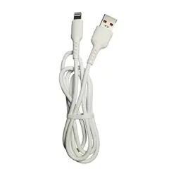 کابل شارژ سیلیکونی USB به Lightning (آیفون) موسوری (MOSSORY) مدل M101L طول 1 متر