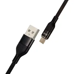کابل فست شارژ پی وی سی USB به microUSB بیوا (Biva) مدل C-02V طول 1.2 متر، ارسال رایگان