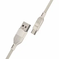 کابل فست شارژ پی وی سی USB به Type-C بیوا (Biva) مدل C-02T طول 1.2 متر، ارسال رایگان