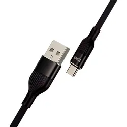 کابل فست شارژ پی وی سی USB به Type-C بیوا (Biva) مدل C-02T طول 1.2 متر، ارسال رایگان