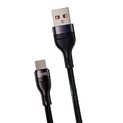 کابل فست شارژ کنفی USB به MicroUSB بیوا (Biva) مدل C-08V طول 1.2 متر، ارسال رایگان