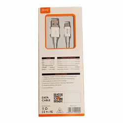 کابل فست شارژ USB به Type-C بیوا (Biva) مدل C-10T طول 1.2 متر، 3 آمپر، ارسال رایگان